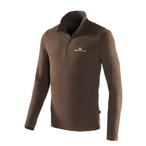 Herren fleece skirolli - skirolli,, braun